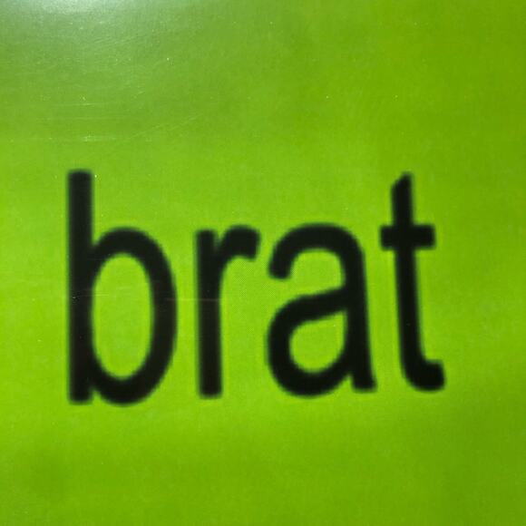 Charli XCX - BRAT Limited LP One Size Orange Translucent Swirl Color Vinyl - Picture 4 of 8